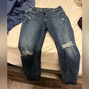 Silver 33/27 skinny jeans